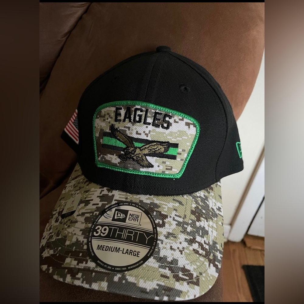 Philadelphia Eagles New Era NFL Sideline STS flexfit hat ML